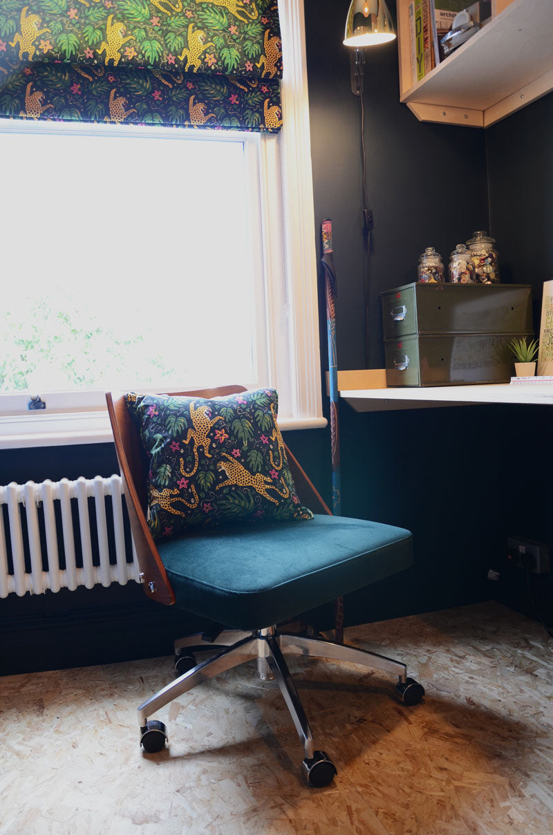 Interior Design Project - Creating a unique small space home office