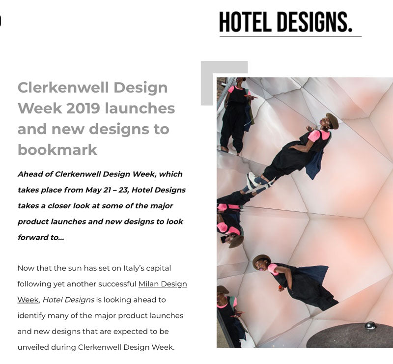 Hotel Designs Clerkenwell Design Week 2019 Preview Featuring The Monkey Puzzle Tree