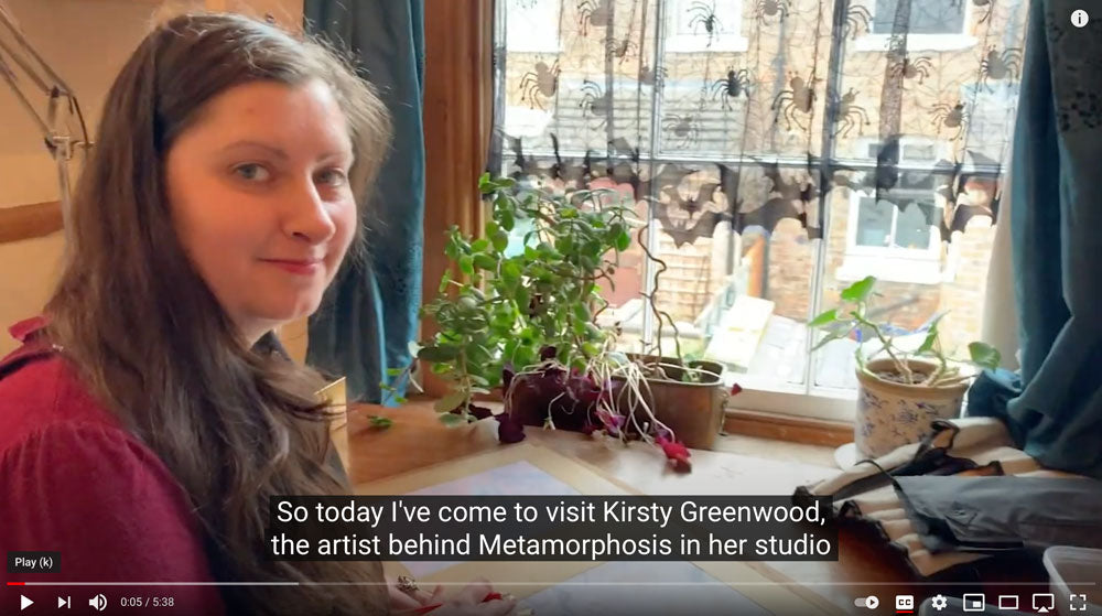 The Story behind Metamorphosis linen union with Kirsty Greenwood