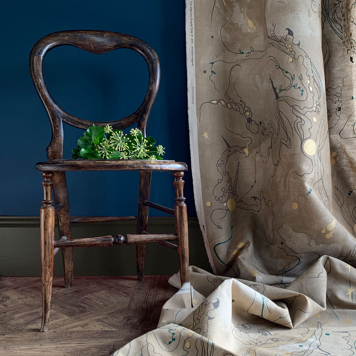 Launch of our new fabric - Metamorphosis Linen Union by Kirsty Greenwood
