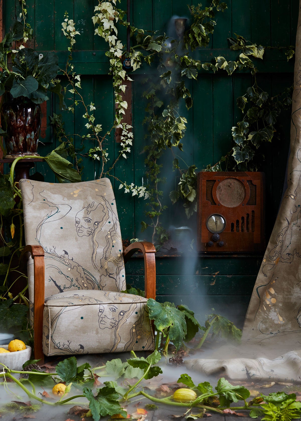 Interiors Photography - How we planned our wallpaper and fabric shoot