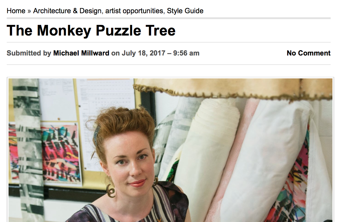 Michael Millward from the Culture Vulture introduces The Monkey Puzzle Tree