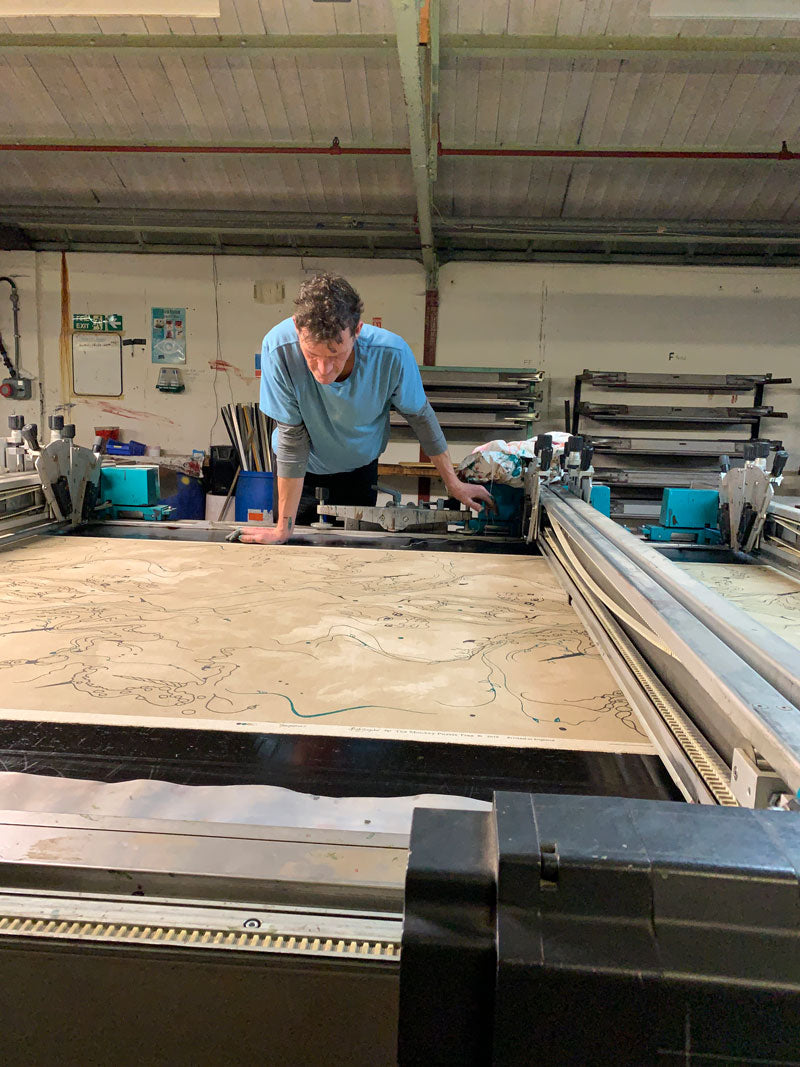 Behind the Scenes - a look at making our fabric in England for 'Made in UK Day'