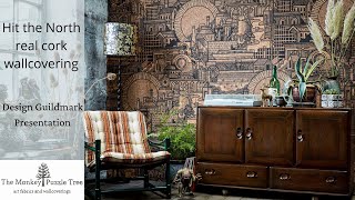 Design Guild Mark 2020 Presentation - Hit the North real cork wallpaper