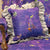 Celestial Promenade large frilled cushion