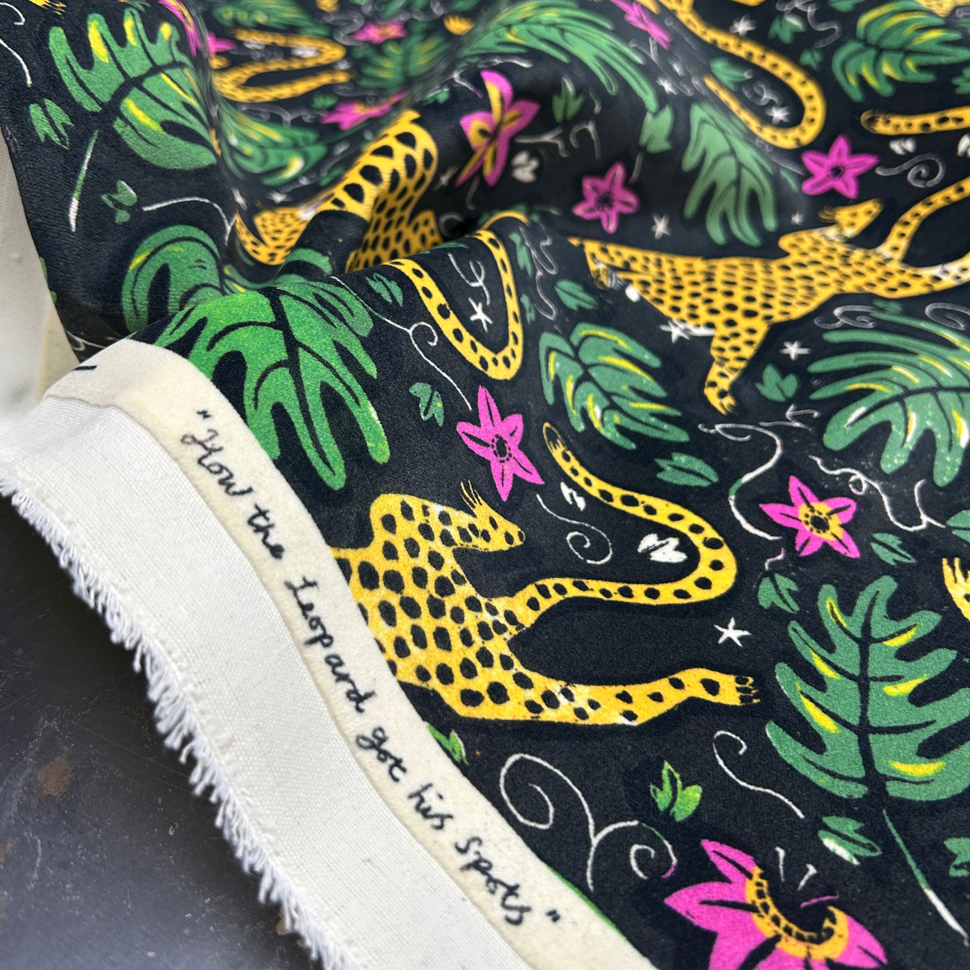 How the Leopard got his Spots Velvet