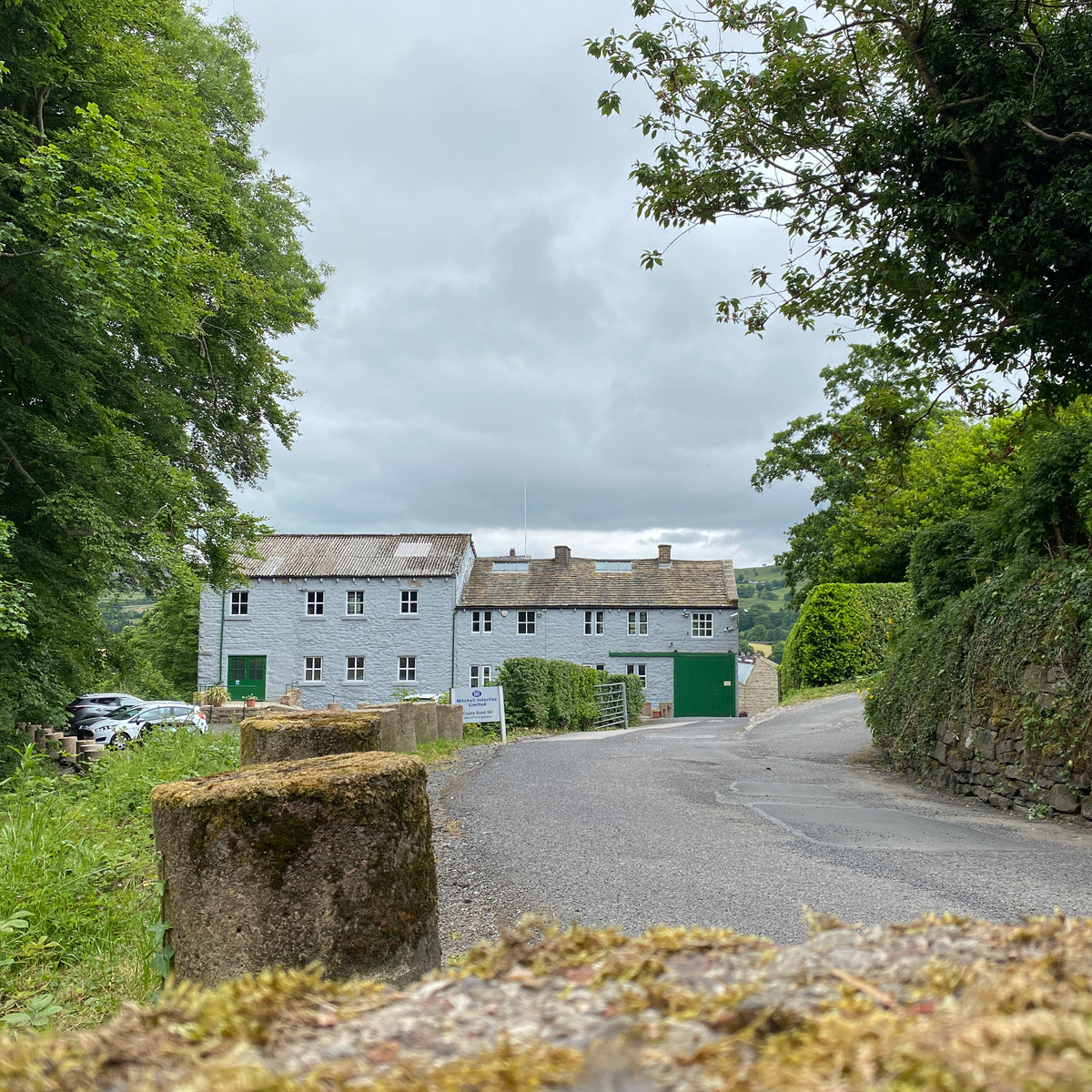 All Tomorrow's Futures Fabric - Ocean Blue