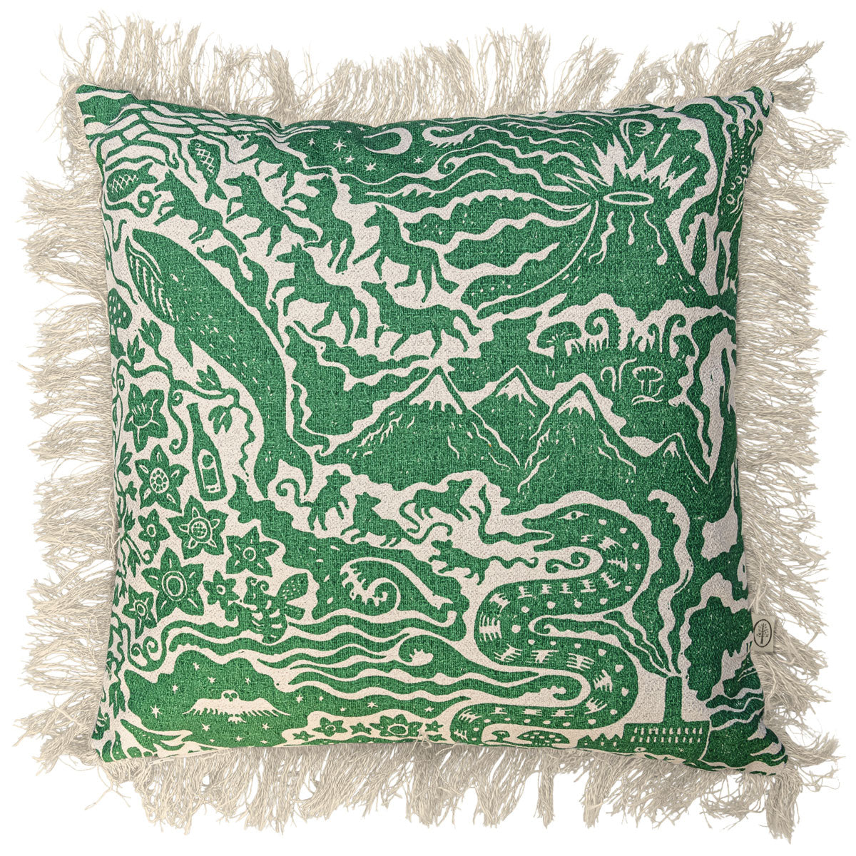 Large green pillows hotsell