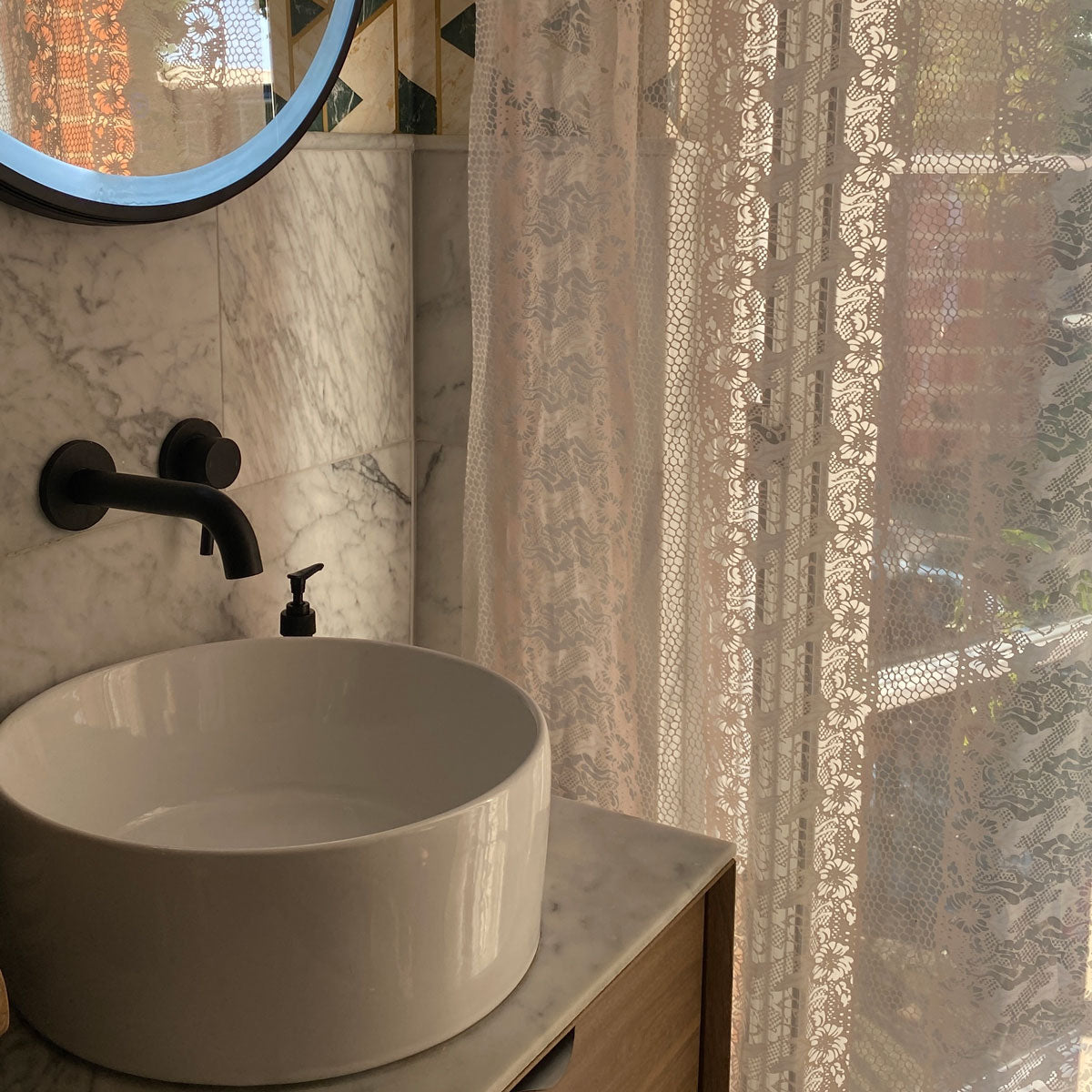 Body Lace voile - Nude Pink