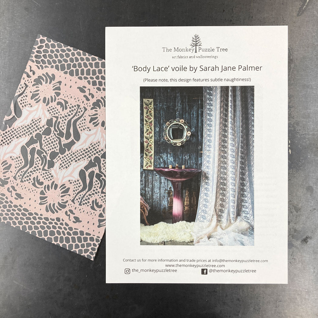 Body Lace voile - Nude Pink