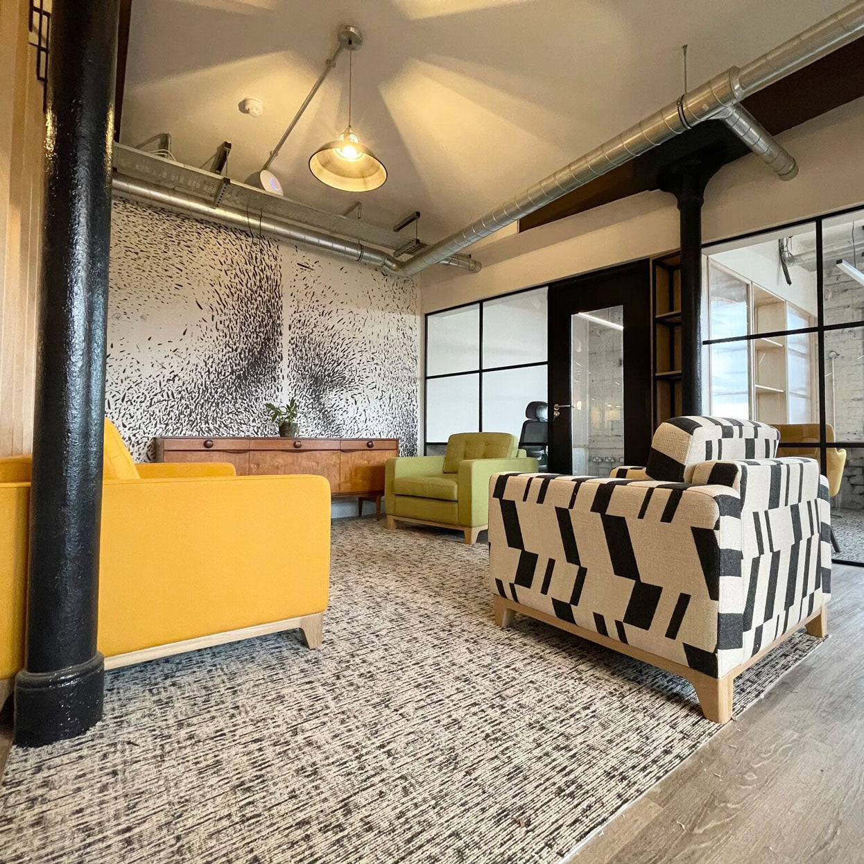 Disorder in Stasis Wallpaper Triptych