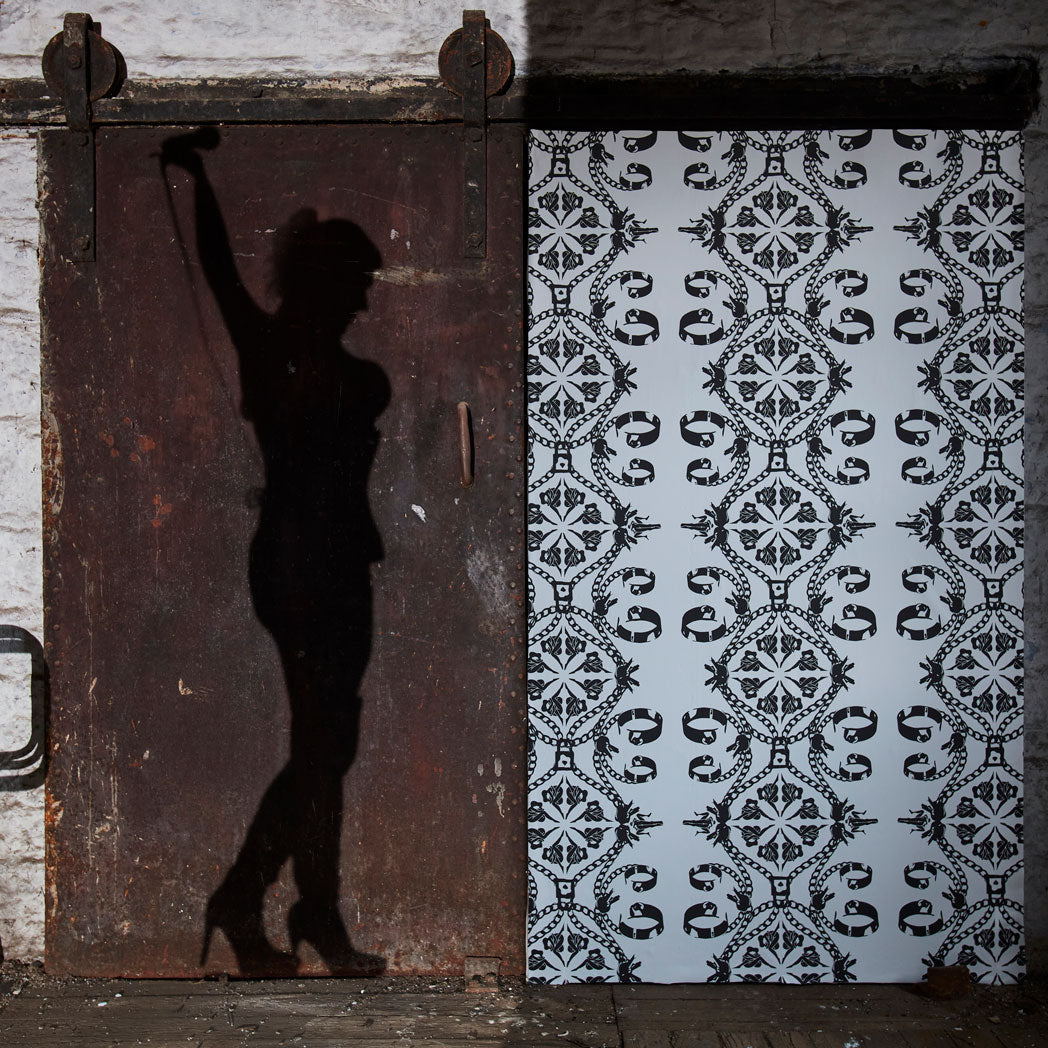 Maitrise wallpaper by Sarah Jane Palmer for The Monkey Puzzle Tree