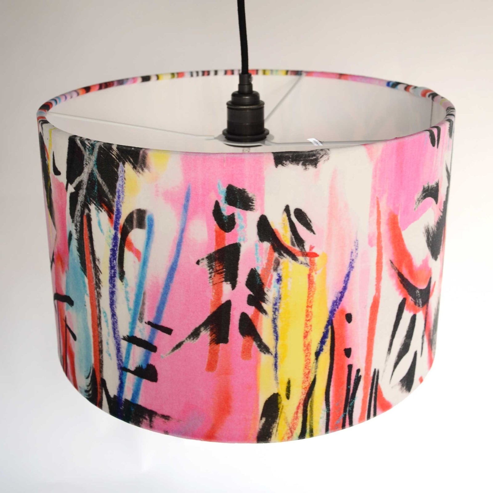 Rita does Jazz large pendant lampshade top view