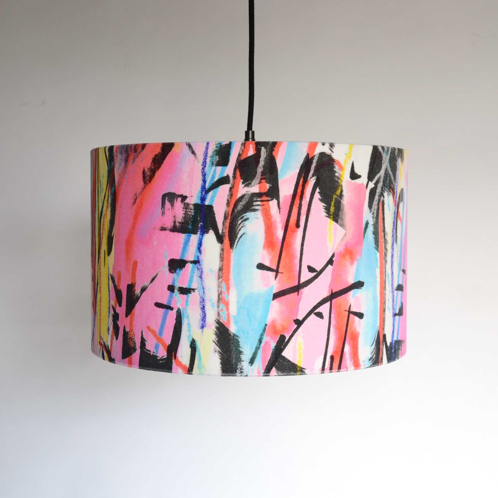 Large Rita does Jazz Lampshade for Lampbase at AMC Design